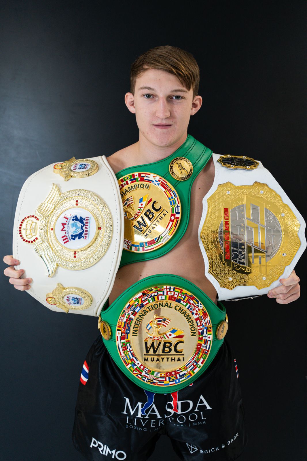 Marc Campbell training Muay Thai