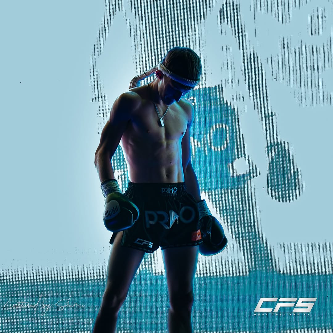 Marc Campbell in Muay Thai competition