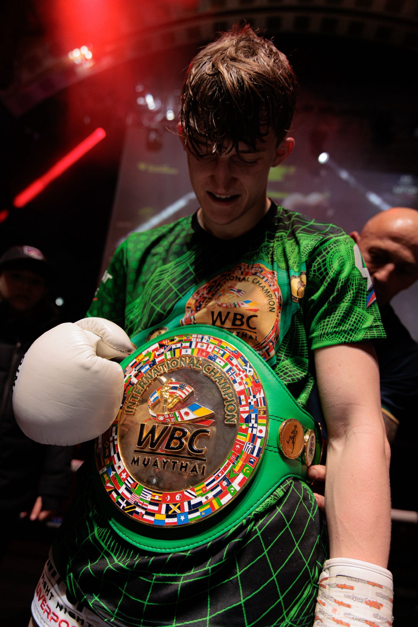 Marc Campbell Muay Thai fighter in action